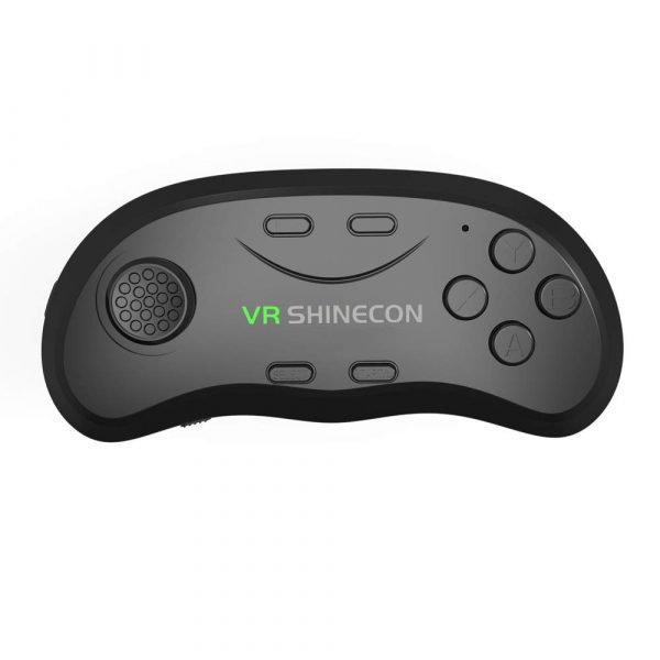 De Mini Gamepad voor Mobiele VR Brillen is een bluetooth controller die geschikt is voor Android en iOS smartphones. Door een controller toe te voegen aan je mobiele VR ervaring