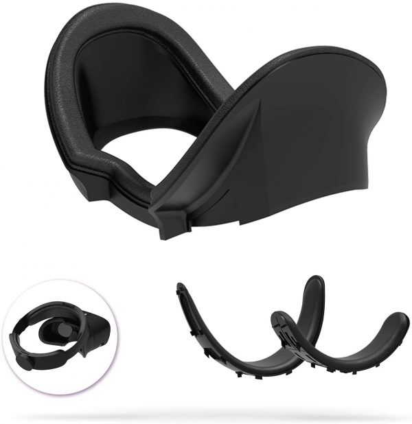 Houd je Oculus Rift S schoon en zweetbestendig met het AMVR VR Gezichtsinterface & PU-leren Schuimset voor Oculus Rift S. Dankzij de comfortabele schuimvervanging kun je de Rift S na gebruik makkelijk en zonder schade schoonvegen met een schoonmaak doekje.