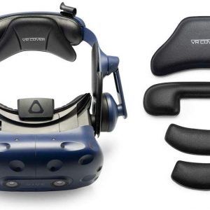 De HTC Vive Pro Hoofdband Schuimvervanging Set bestaat uit een PU-leren vervangingsset voor de zij- en achterkant van de HTC Vive Pro HMD. Het voordeel van deze PU-leren set is dat het materiaal eenvoudig is schoon te vegen met een schoonmaakdoekje. Hierdoor kun je de HMD gemakkelijk reinigen en onderhouden.