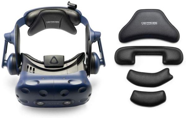 De HTC Vive Pro Hoofdband Schuimvervanging Set bestaat uit een PU-leren vervangingsset voor de zij- en achterkant van de HTC Vive Pro HMD. Het voordeel van deze PU-leren set is dat het materiaal eenvoudig is schoon te vegen met een schoonmaakdoekje. Hierdoor kun je de HMD gemakkelijk reinigen en onderhouden.